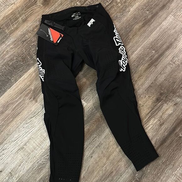 Troy Lee Designs SE Pro Pant Solo Black Motocross Bike Pants Size 30 NWT - Picture 4 of 9